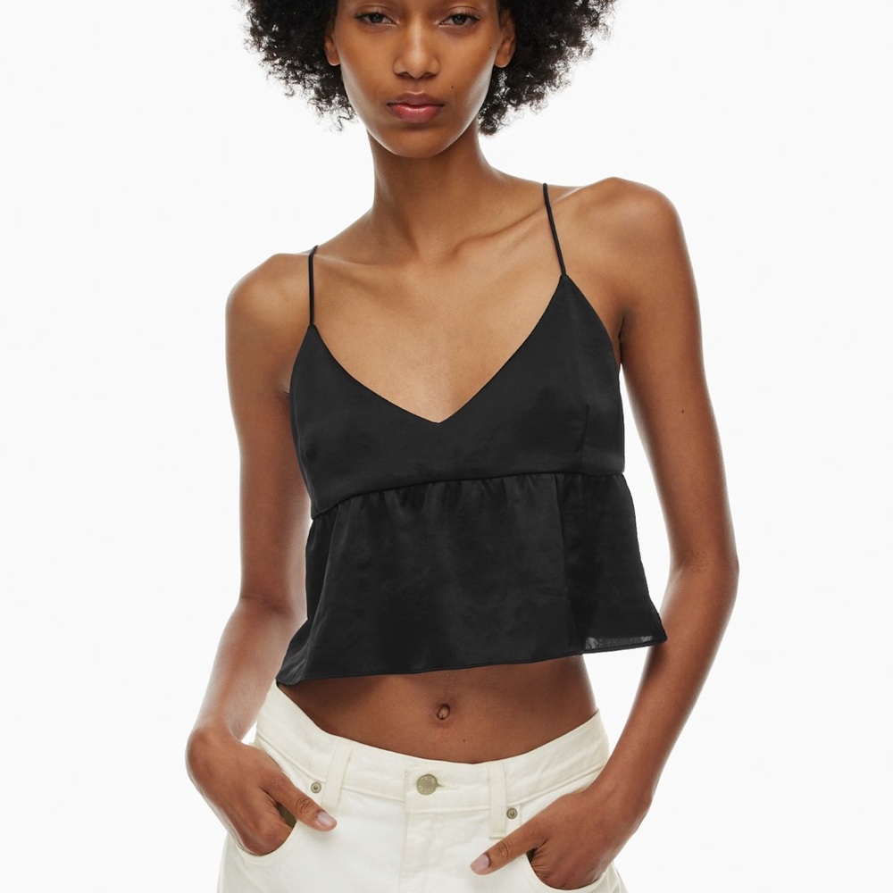 Aritzia Wilfred Lover Satin Camisole